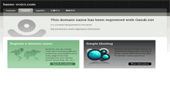 Desktop Screenshot of bases-voici.com